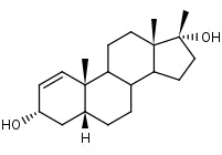 17_beta_-Methyl-5_beta_-androst-1-ene-3_alpha__17_alpha_-diol - Product number:120638