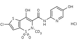 5_-Hydroxylornoxicam-d3_HCl - Product number:140521