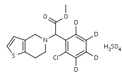 Clopidogrel-d4_Hydrogen_Sulfate - Product number:130543