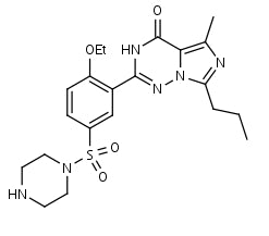 N-Desethylvardenafil - Product number:120115
