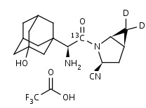 Saxagliptin-13C_d2_TFA_Salt - Product number:130775