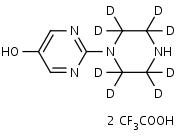 1-_5-Hydroxy-2-pyrimidinyl_piperazine-d8_Bis_trifluoroacetate_ - Product number:140730
