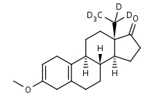 13__-Ethyl-d5-3-methoxy-2_5_10_-gonadien-17-one - Product number:130779