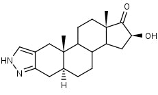 16__-Hydroxy-2_H-5__-androst-2-eno_3_2-c_pyrazol-17-one - Product number:120702