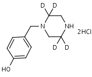 4-Hydroxybenzylpiperazine-d4_Dihydrochloride - Product number:140515