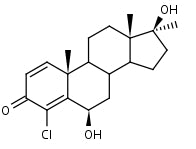 6__-Hydroxy-4-chlorodehydromethyltestosterone - Product number:120634