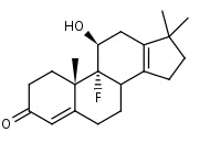9__-Fluoro-18-nor-17_17-dimethylandrosta-4_13-dien-11__-ol-3-one - Product number:120616