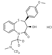 Desacetyldiltiazem-d5_HCl - Product number:140012