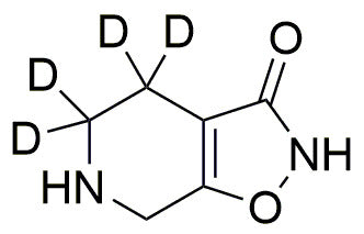 Gaboxadol-d4 | CAS number: 64603-91-4 (unlabelled)