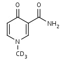 N-Methyl-d3-4-pyridone-3-carboxamide - Product number:140625