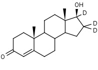 Testosterone-16_16_17-d3 - Product number:130043