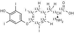Thyroxine-13C9_15N - Product number:130697