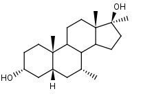 7__945__17__945_-Dimethyl-5__946_-androstane-3__945__17__946_-diol - Product number:120304