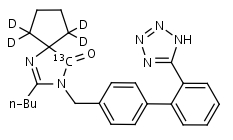Irbesartan-13C_d4 - Product number:130128