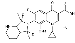 Moxifloxacin-d4 HCl-0
