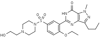 Hydroxyhomosildenafil - Product number:110530