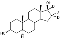 5__-Androstane-3___17__-diol-16_16_17-d3 - Product number:140670